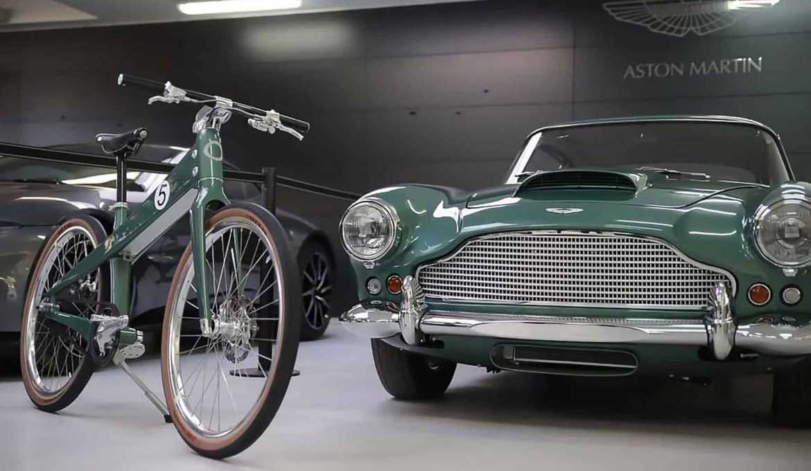 Aston Martin Teams up with Coleen for a Superb DB4 inspired Bike